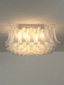 Murano Style Glass Petal Ceiling Light