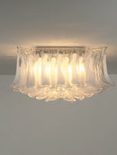 Murano Style Glass Petal Ceiling Light