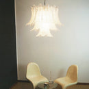 Murano Transparent Ferns Glass Chandelier