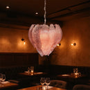 Murano Flower Bud Glass Chandelier