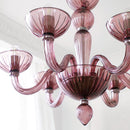 Pink Ares Murano Glass Chandelier
