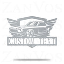 Muscle Car Monogram