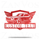 Muscle Car Monogram