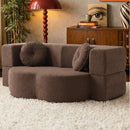 Muse Foldable Sofa Bed – Brown