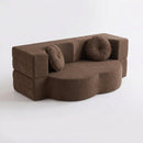 Muse Foldable Sofa Bed – Brown