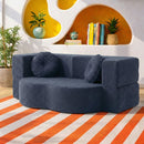 Muse Foldable Sofa Bed – Indigo Blue