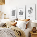 Black and White Matisse Art Set of 3 Posters by Wall Art Set