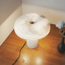 Mushroom Type Alabaster Table Lamp