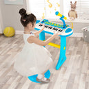 31-Key Kids Piano Keyboard Toy with Microphone and Multiple Sounds for Age 3+ by LJGDeals