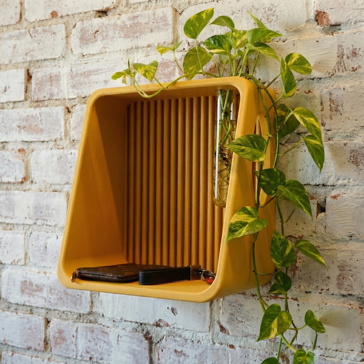 Modern Floating Wall Shelf, Propagation or Reed Diffuser, photo 20 of 20