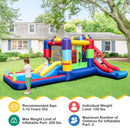 Inflatable Bounce House with 680W Blower and Ball Pit by DirectDeals