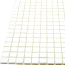 Baby Powder White 12x12 Glossy Uniform Square Glass Mosaic Tile (20 pack, 18.69 sq ft/case)