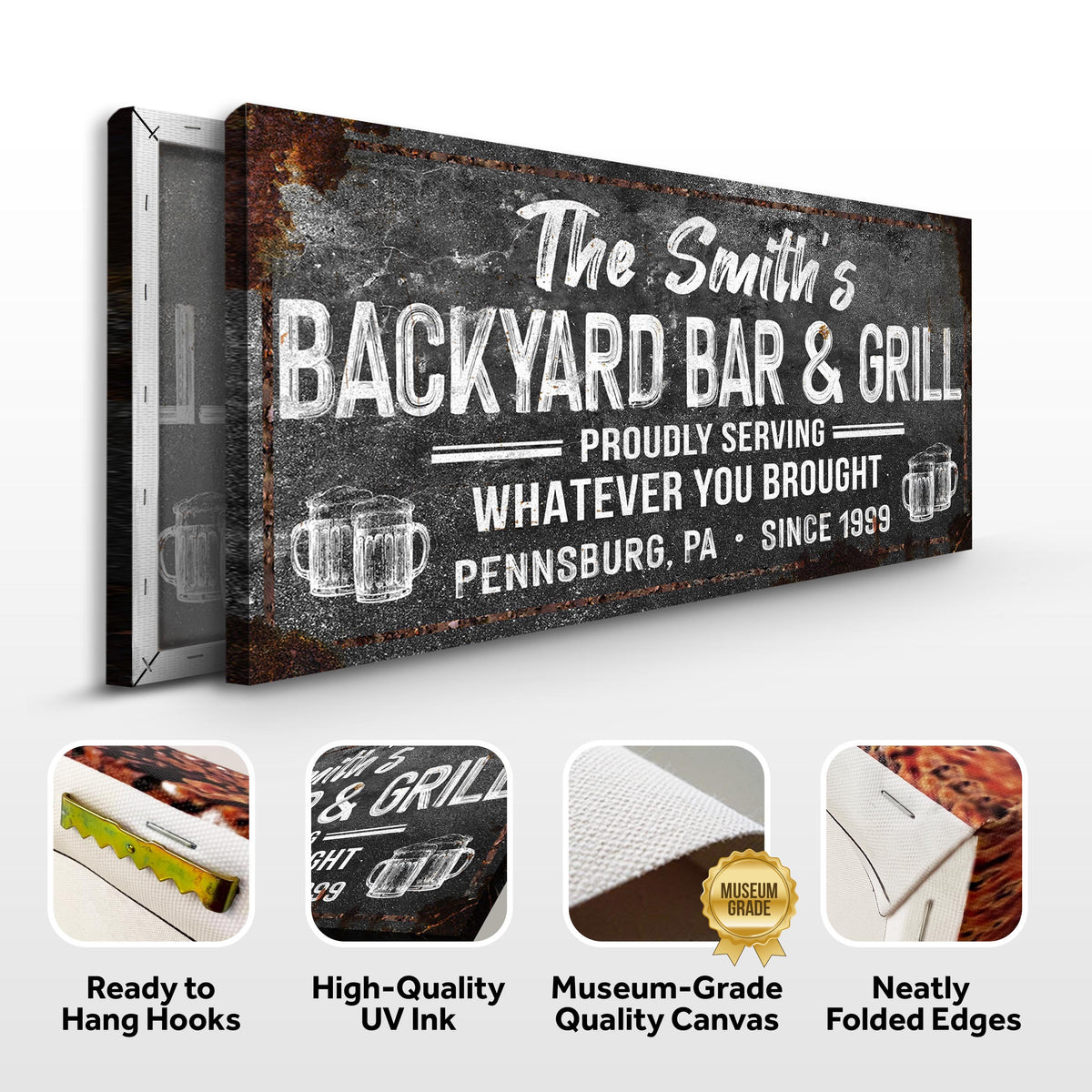 Backyard Bar & Grill Sign XXIII, photo 5 of 8