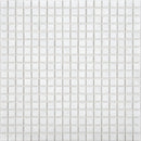 Pearl White 12x12 Glossy Uniform Square Glass Mosaic Tile (20 pack, 18.69 sq ft/case) - Sample