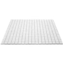 Pearl White 12x12 Glossy Uniform Square Glass Mosaic Tile (20 pack, 18.69 sq ft/case)