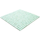 Light Blue-Green 12x12 Glossy Uniform Square Glass Mosaic Tile (20 pack, 18.69 sq ft/case)