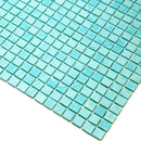 Mint Green 12x12 Glossy Uniform Square Glass Mosaic Tile (20 pack, 18.69 sq ft/case)