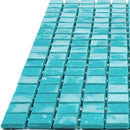 Turqouise Green 12x12 Glossy Uniform Square Glass Mosaic Tile (20 pack, 18.69 sq ft/case)