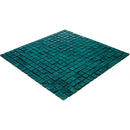 Dark Green 12x12 Glossy Uniform Square Glass Mosaic Tile (20 pack, 18.69 sq ft/case) - Sample