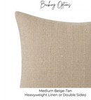Hemlock Woven Pillow Cover in Java Brown, Schumacher Textiles
