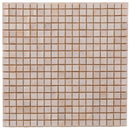 Shimmer Beige 12x12 Glossy Uniform Square Glass Mosaic Tile (20 pack, 18.69 sq ft/case)