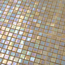 Ecru Beige 12x12 Glossy Uniform Square Glass Mosaic Tile (20 pack, 18.69 sq ft/case)