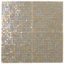 Ecru Beige 12x12 Glossy Uniform Square Glass Mosaic Tile (20 pack, 18.69 sq ft/case) - Sample