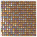 Gold Beige 12x12 Glossy Uniform Square Glass Mosaic Tile (20 pack, 18.69 sq ft/case)