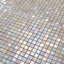Hazelnut Beige 12x12 Glossy Uniform Square Glass Mosaic Tile (20 pack, 18.69 sq ft/case) - Sample
