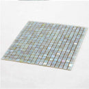 Light Beige 12x12 Glossy Uniform Square Glass Mosaic Tile (20 pack, 18.69 sq ft/case)