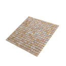 Caramel Beige 12x12 Glossy Uniform Square Glass Mosaic Tile (20 pack, 18.69 sq ft/case) - Sample