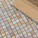 Caramel Beige 12x12 Glossy Uniform Square Glass Mosaic Tile (20 pack, 18.69 sq ft/case)