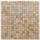 Caramel Beige 12x12 Glossy Uniform Square Glass Mosaic Tile (20 pack, 18.69 sq ft/case) - Sample