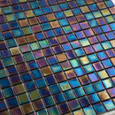 Shimmer Multi Blue 12x12 Glossy Uniform Square Glass Mosaic Tile (20 pack, 18.69 sq ft/case) - Sample