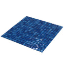 Navy Blue 12x12 Glossy Uniform Square Glass Mosaic Tile (20 pack, 18.69 sq ft/case)