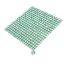 Pine Green 12x12 Glossy Uniform Square Glass Mosaic Tile (20 pack, 18.69 sq ft/case)
