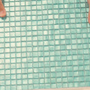 Pine Green 12x12 Glossy Uniform Square Glass Mosaic Tile (20 pack, 18.69 sq ft/case) - Sample