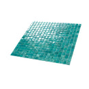 Cerulean Green 12x12 Glossy Uniform Square Glass Mosaic Tile (20 pack, 18.69 sq ft/case) - Sample