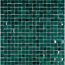 Dark Green 12x12 Glossy Uniform Square Glass Mosaic Tile (20 pack, 18.69 sq ft/case) - Sample