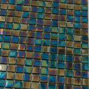 Rainbow Green 12x12 Glossy Uniform Square Glass Mosaic Tile (20 pack, 18.69 sq ft/case)
