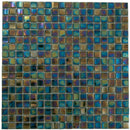 Rainbow Green 12x12 Glossy Uniform Square Glass Mosaic Tile (20 pack, 18.69 sq ft/case)