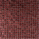 Rouge Pink 12x12 Glossy Uniform square Glass Mosaic Tile (20 pack, 18.69 sq ft/case)