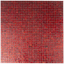 Ruby Red 12x12 Glossy Uniform Square Glass Mosaic Tile (20 pack, 18.69 sq ft/case)