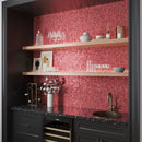 Ruby Red 12x12 Glossy Uniform Square Glass Mosaic Tile (20 pack, 18.69 sq ft/case) by Apollo Tile