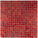 Ruby Red 12x12 Glossy Uniform Square Glass Mosaic Tile (20 pack, 18.69 sq ft/case) - Sample