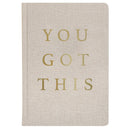 You Got This Fabric Journal