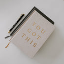 You Got This Fabric Journal
