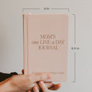 Mom's One Line A Day Leather Journal by Sweet Water Decor