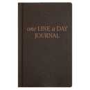 One Line A Day Fabric Journal