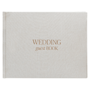 Tan Wedding Guestbook